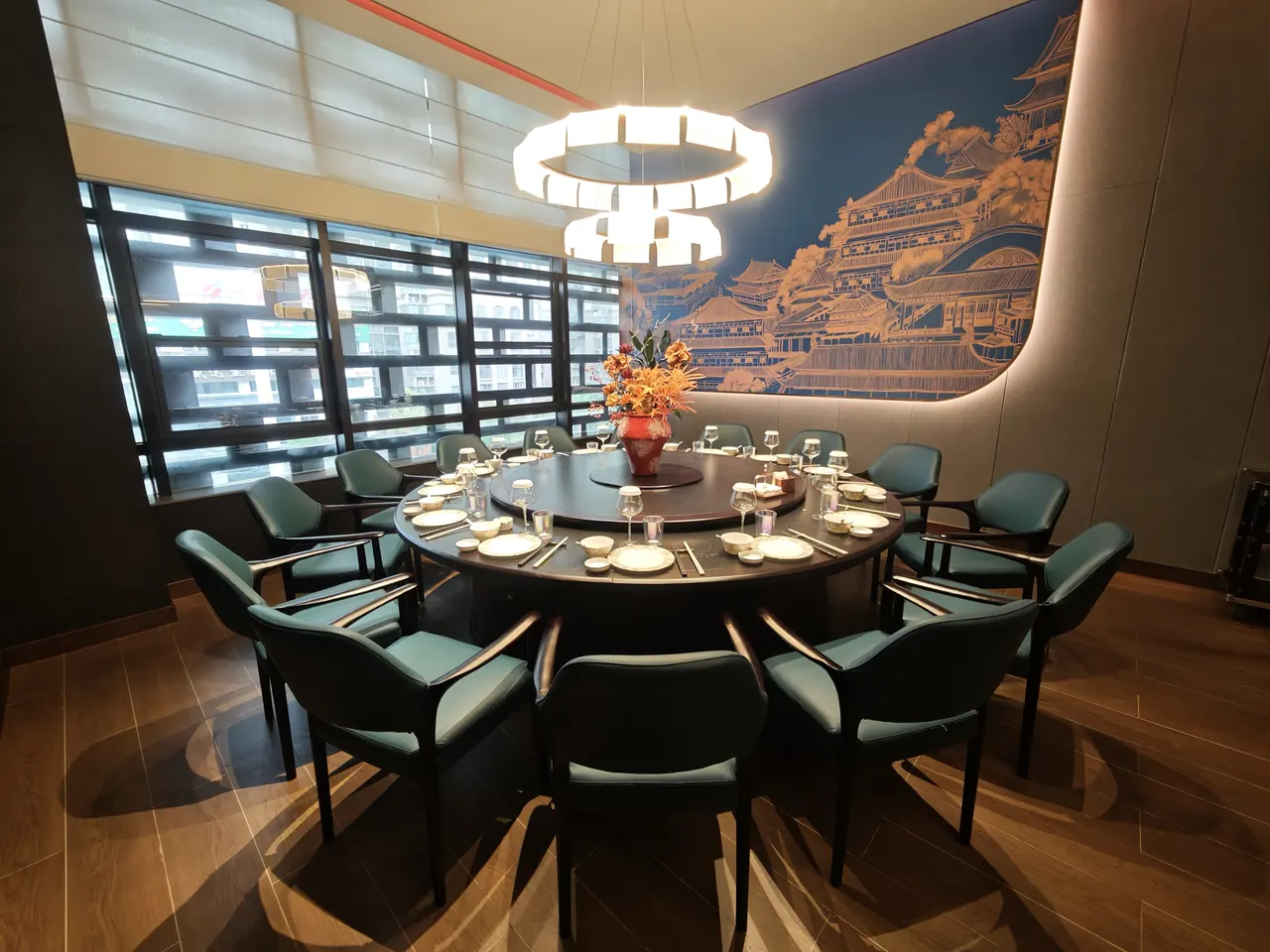 陕西凤县连锁餐饮配套家具项目场景